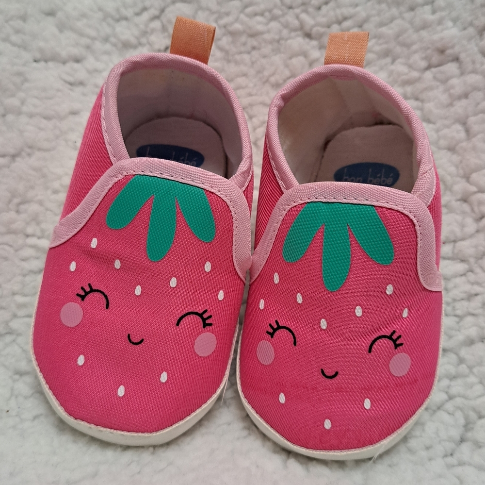 Strawberry Baby Shoes 6-9 months